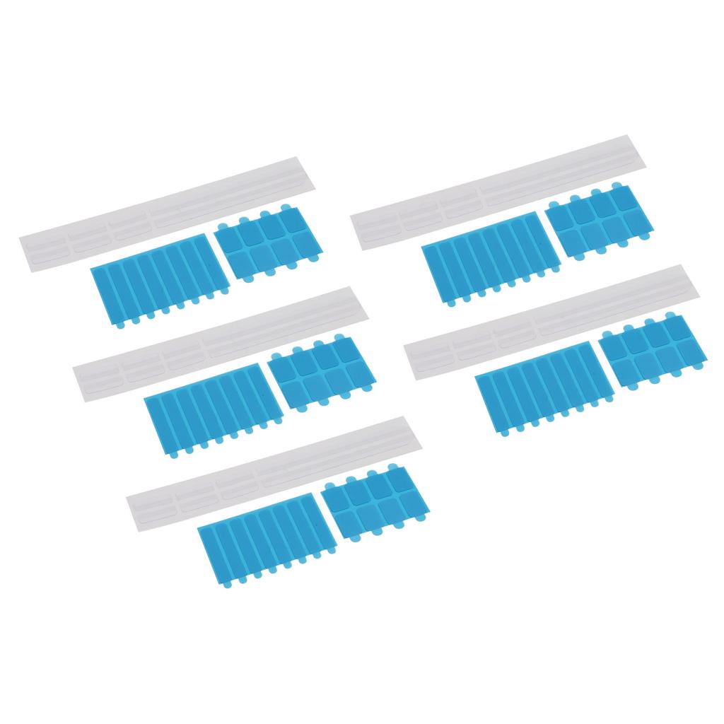 5 Set Privacy Screen Replacement, Adhesive Strips and Slide Mount Holder Tabs for Computer