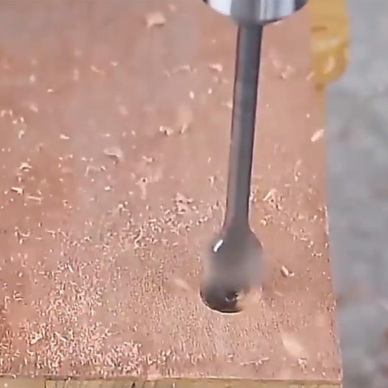 Premium Heat Treated Carbon Steel Shovel Type Wood Auger Bits For Accurate Boring On Electric Drills Expansion Tool