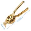 Manual Citrus Juicer Gold Fruit Juicer Kitchen Tool Lemon Squeezer  Pomegranate