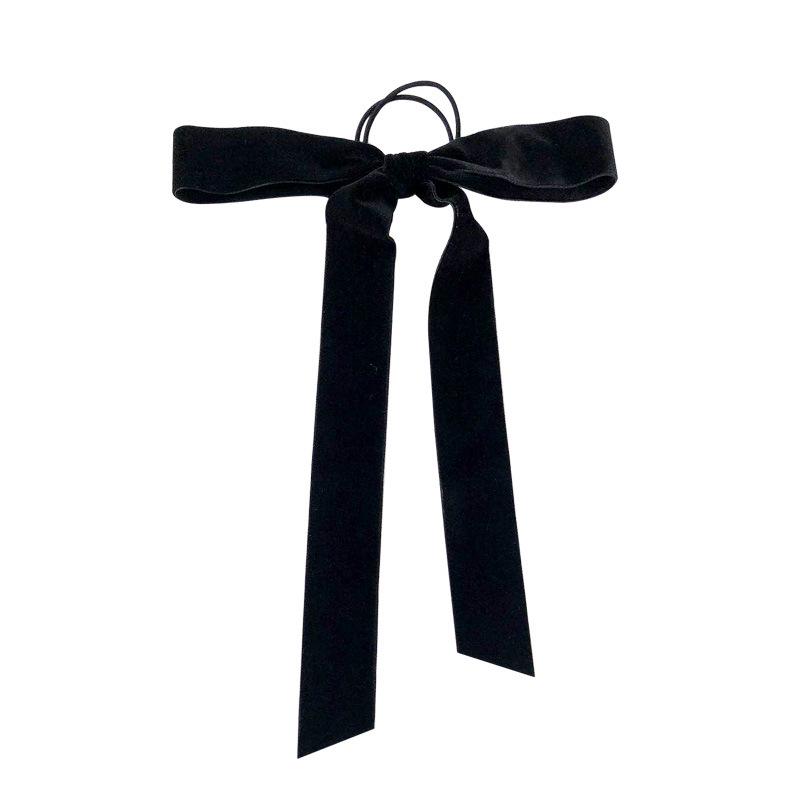 Винтажный французский бархатный бант для волос для женщин