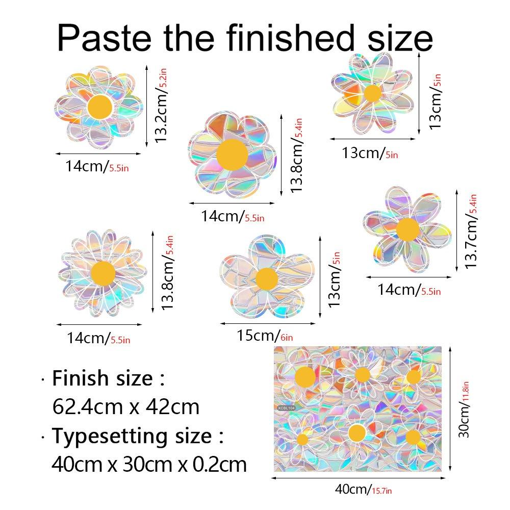 Новые наклейки на оконное стекло «Ловец солнца», электростатические радужные облака, бабочка, радужная призма солнца, наклейка на окно, украшение дома
