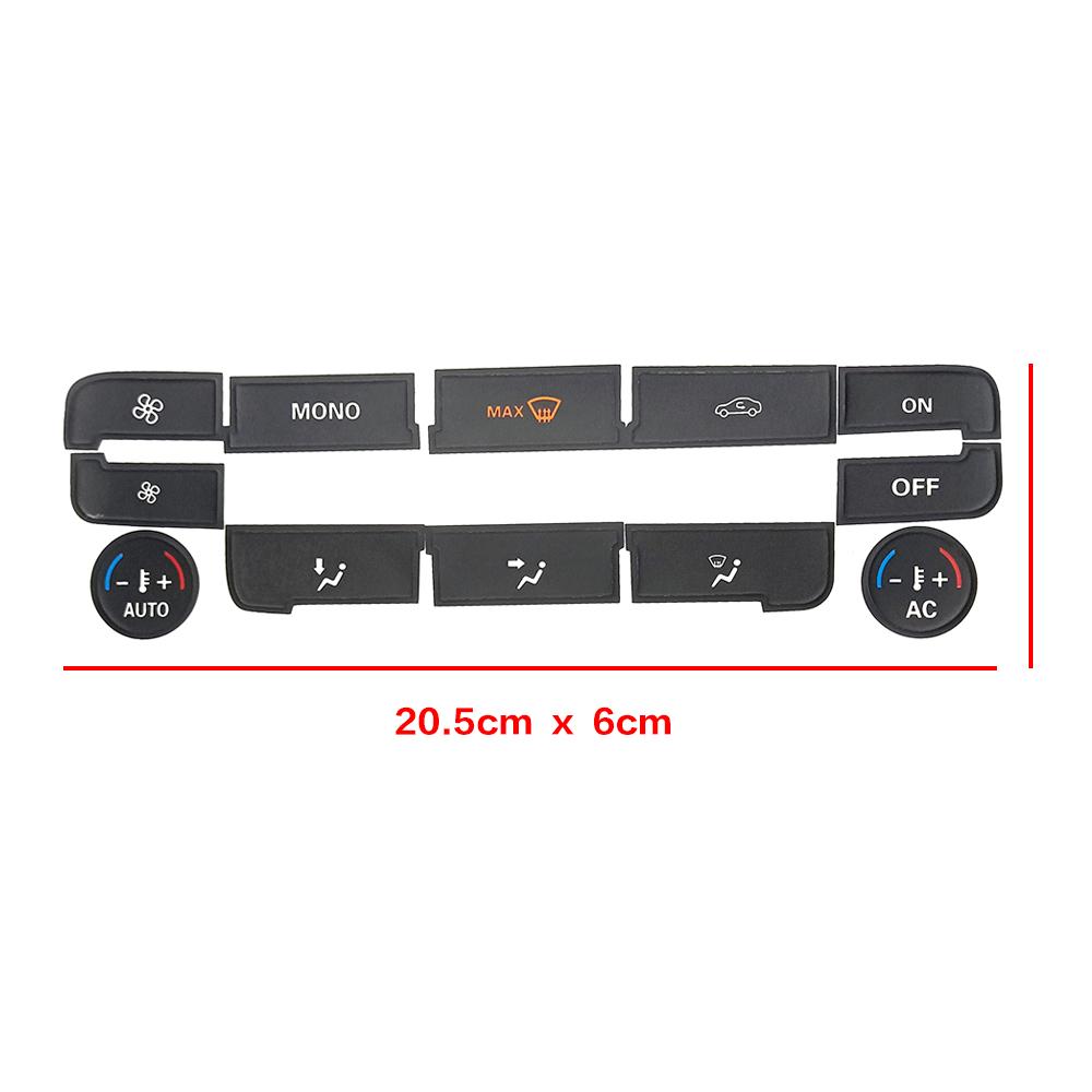 Для Ford Mondeo S-Max автомобильная центральная консоль кондиционер климат кнопка переключения переменного тока ремонт наклейка