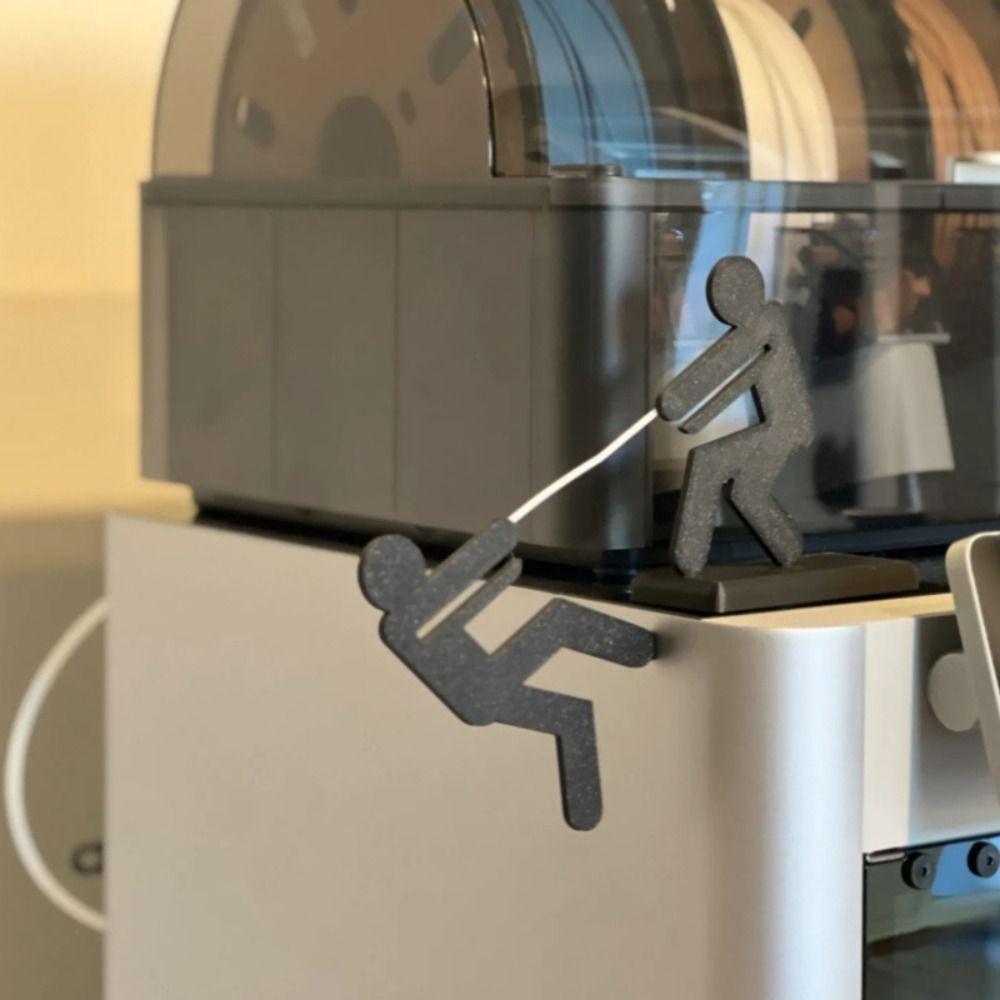 Line of Salvation Standing People Statue Cartoon Modern Sculpture Character  Home Deco