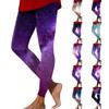 Женские модные уличные штаны Astral Printed Slim Fit Stretch Yoga Casual
