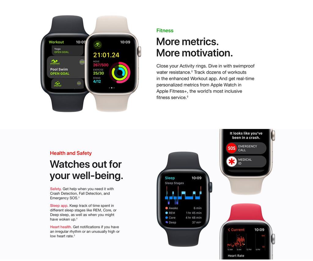Смарт-часы Apple Watch SE 2