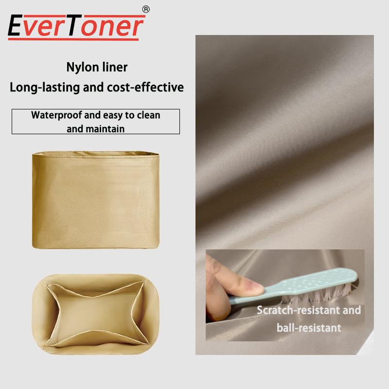 EverToner Нейлоновый Ультралегкий Органайзер-Вкладыш для Сумки Подходит для BV Cassette Bucket Bag Дорожный Органайзер для Макияжа Защита Формы