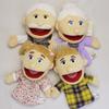 Storytelling Family Hand Puppet Family Role Play Interactive Toys Open Mouth Character Plush Hand Puppet