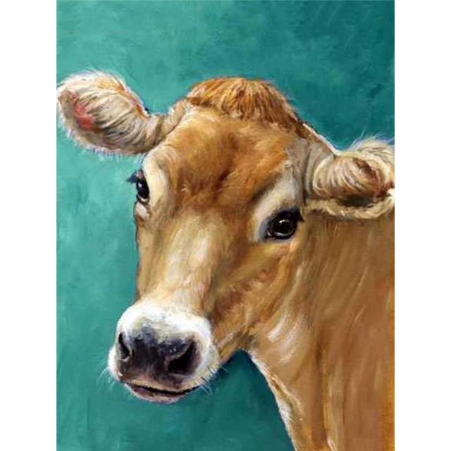 5D Алмазная вышивка Распродажа Корова Вышивка крестиком Алмазная картина Животные Квадратная полная дрель Рукоделие Украшение дома