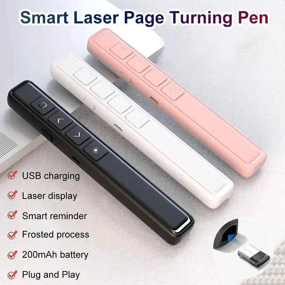 Infrared Presentation Clicker 2.4GHz PPT Presenter Multimedia Page Turner Projector Presentation