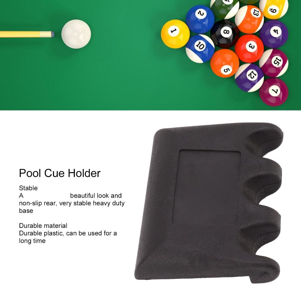 Portable Billiard Cue Holder 3 Holes Cue Stick Holder Pool Cue Holder Game Room
