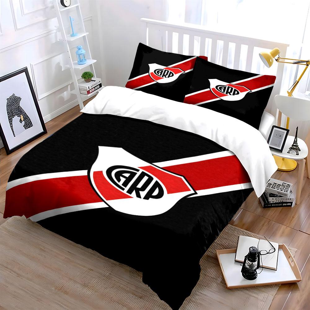 Shield logo with stripes. Bedding sets Duvet cover sets Duvet covers Pillowcases(1 * Duvet Cover 2 * Pillowcases without duvet insert)