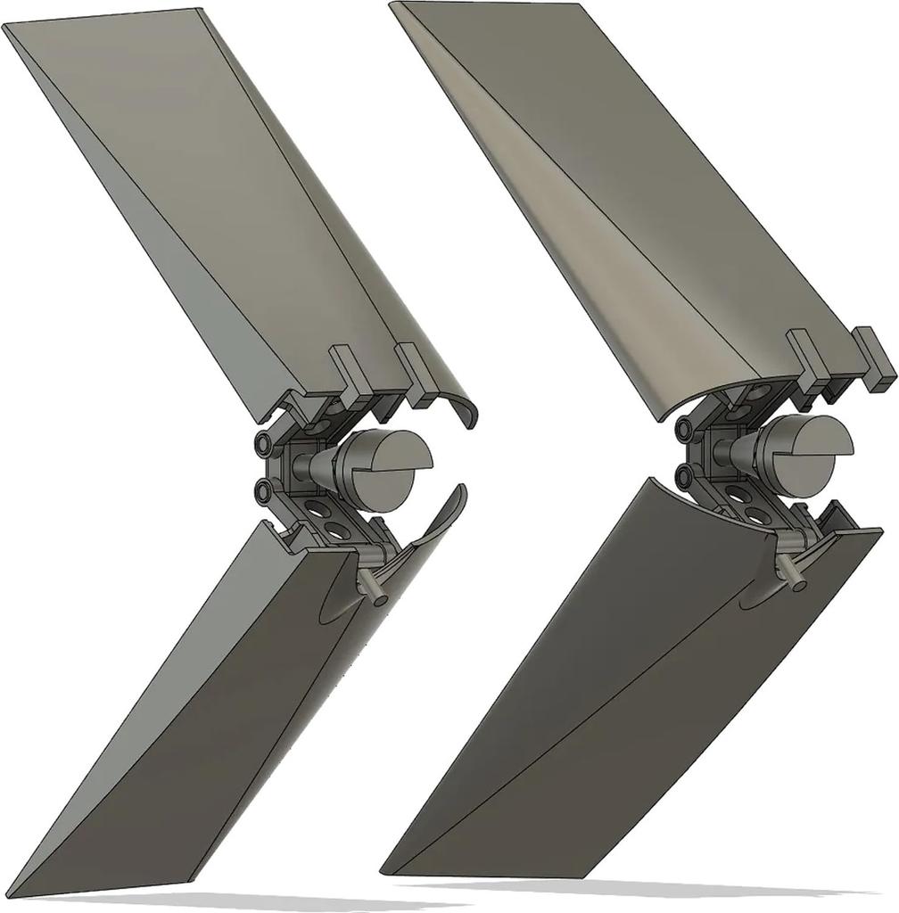 Kopecky Scale Models General Dynamics Fighting Falcon Воздушный тормоз Пластиковые детали для сборной модели KOM32054 1/32 F-16 (для Тамии)