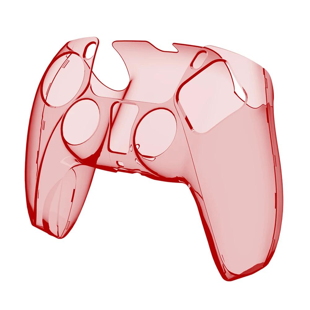 Прозрачный чехол для контроллера PS5 DualSense, ультратонкий прозрачный защитный чехол для Sony Playstation5, геймпад, игровые аксессуары