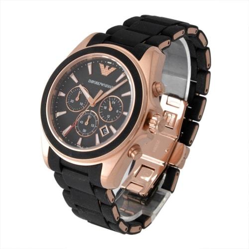 Emporio Armani Classic Sigma 46mm Chronograph Watch, Men's, AR6066