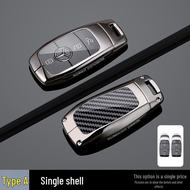 Protective Cover for Mercedes C-Class GLA E260 W204 SLK Old Model Key Shell Remote