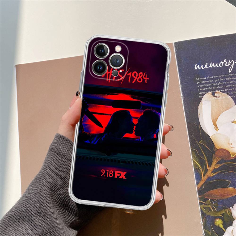 Чехол для телефона American Horror Story AHS 1984 для iPhone 17 16 15 14 13 11 12 Pro Max 16 Plus Прозрачный