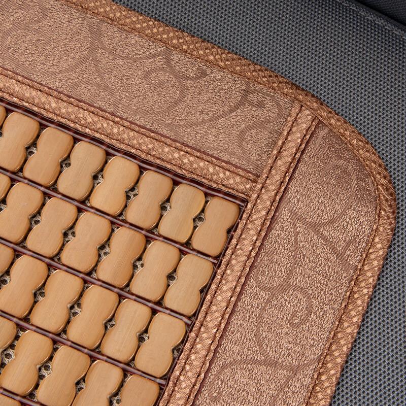 Foojo Bamboo Mat, Mahjong Cooling Mat, Chair Pad, Summer Cooling Mat, Ventilated And Breathable, for Car And Office Use, Seat Cushion, 42cm