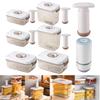 Vacuum Food Storage Box Sealed Fresh-Keeping Box Large Capacity Food Dispenser Transparent Storage Container with Vacuum Pump