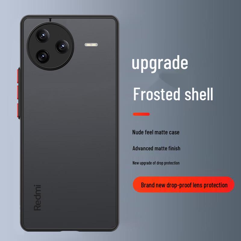 Baoxou Frosted Slim Full Lens Protection Phone Case for Xiaomi/Redmi