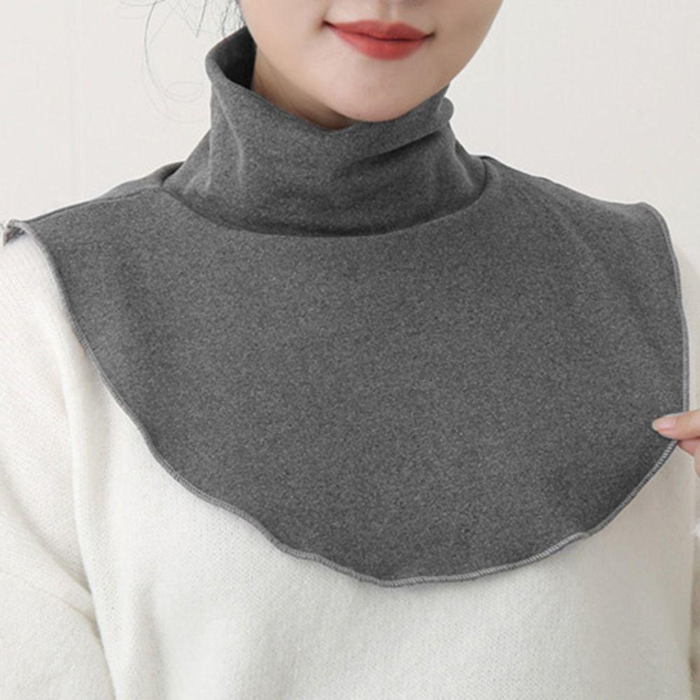 Detachable False Collar Fashion Turtleneck High Neck Cover High Collars  Unisex