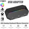 Vogek PS4, игровая клавиатура, мышь, конвертер для Xbox One G6L, RGB игровой контроллер, адаптер для Switch P3, игровая консоль, геймпад