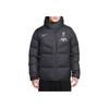 Nike Куртка мужская пуховая легкая теплая с капюшоном на молнии с логотипом Черная FD7140-061
