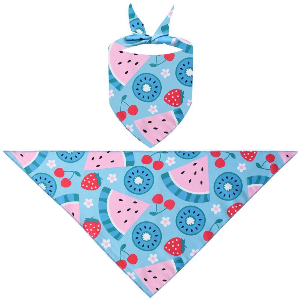 Washable Dog Scarf Cotton Cat Bibs New Pet Bandana Puppy