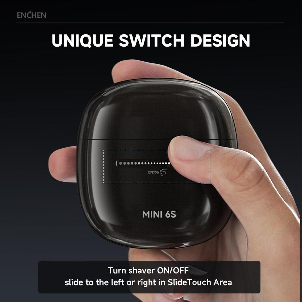 Xiaomi Электробритва ENCHEN Mini 6S Mini Travel Beard Razor Magnetic Cutter Head Shaver для мужчин