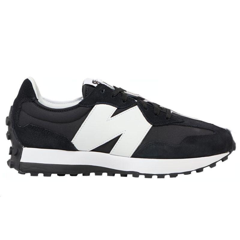 New Balance 327 Nb Коллективные Черно-Серые Кроссовки MS327BW1
