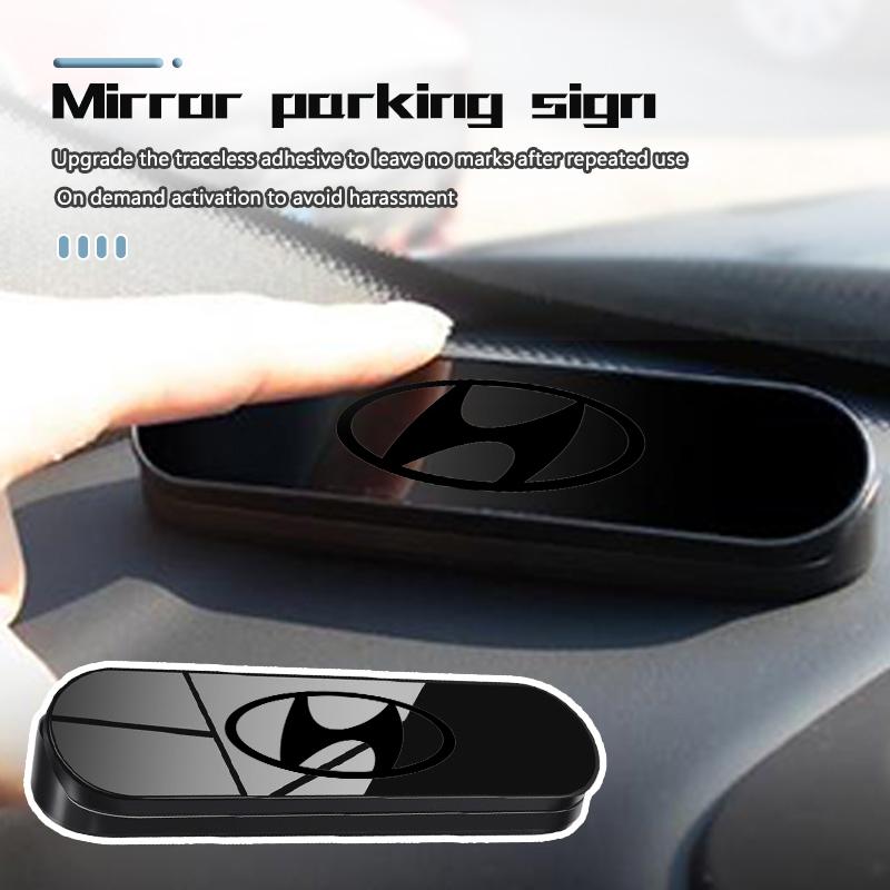 Car Temporary Parking Phone Number Digital Moving Number Plate For Hyundai Azera GDI i10 i20 i30 i40 ix20 ix35 Sonata Santafe XX46