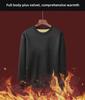 Men's Thickened Plush Lamb Fleece Sweatshirt - Warm Winter Casual Round Neck Top
