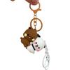 Kawaii Bubu and Yier Magnetic Hug Keychain Backpack Omaments Cartoon Panda Bubu and Dudu Magnetic Pendant Keychain Gift Toy