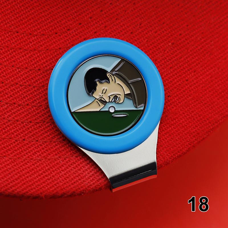 Golf Cap Clips Hat Clip Alloy Gift Jewelry Badges Trendy Golf Accessories Caps Clips Marker Gifts For Boys