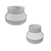 Duct Reducer for Vent System Havc Pipe Connector Air Duct Adapter Pipe Fitting for Home Kitchen Bathroom Apartment Offices