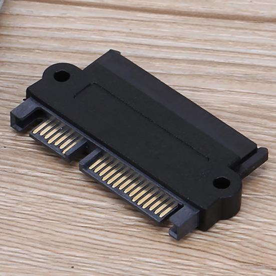 SFF-8482 Hard Disk Drive Adapter SAS To 22Pin SATA 180-Degree Angle 5Gbps HDD Converter Connector Straight