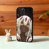 M-Из Бездны Faputa Чехол для телефона для iPhone17,16,15,14,13,12Plus,Pro Max,XS,5G Мягкий силиконовый Черный чехол