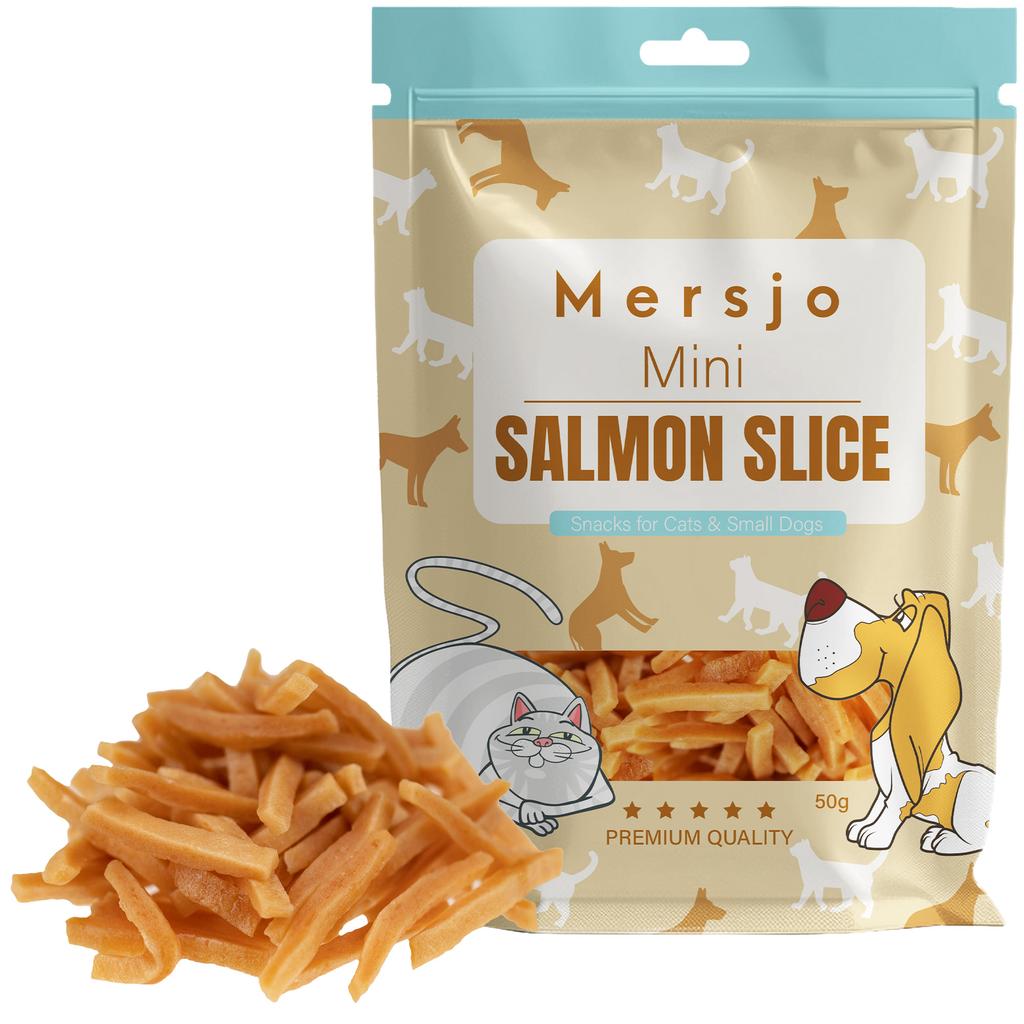 Zestaw Mix Przysmaków Dla Kota Mersjo 15X50G - Sushi, Dorsz, Łosoś, Kaczka
