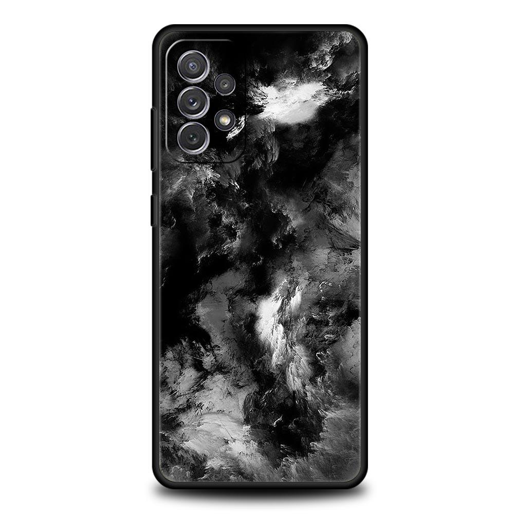 Чехол-галактика с чернильным рисунком звездного неба для Samsung A57 A37 A51 A71 A21S A17 A15 A25 A41 A23 A33 A53 A73 A07 A05S A13 A35 A55 5G