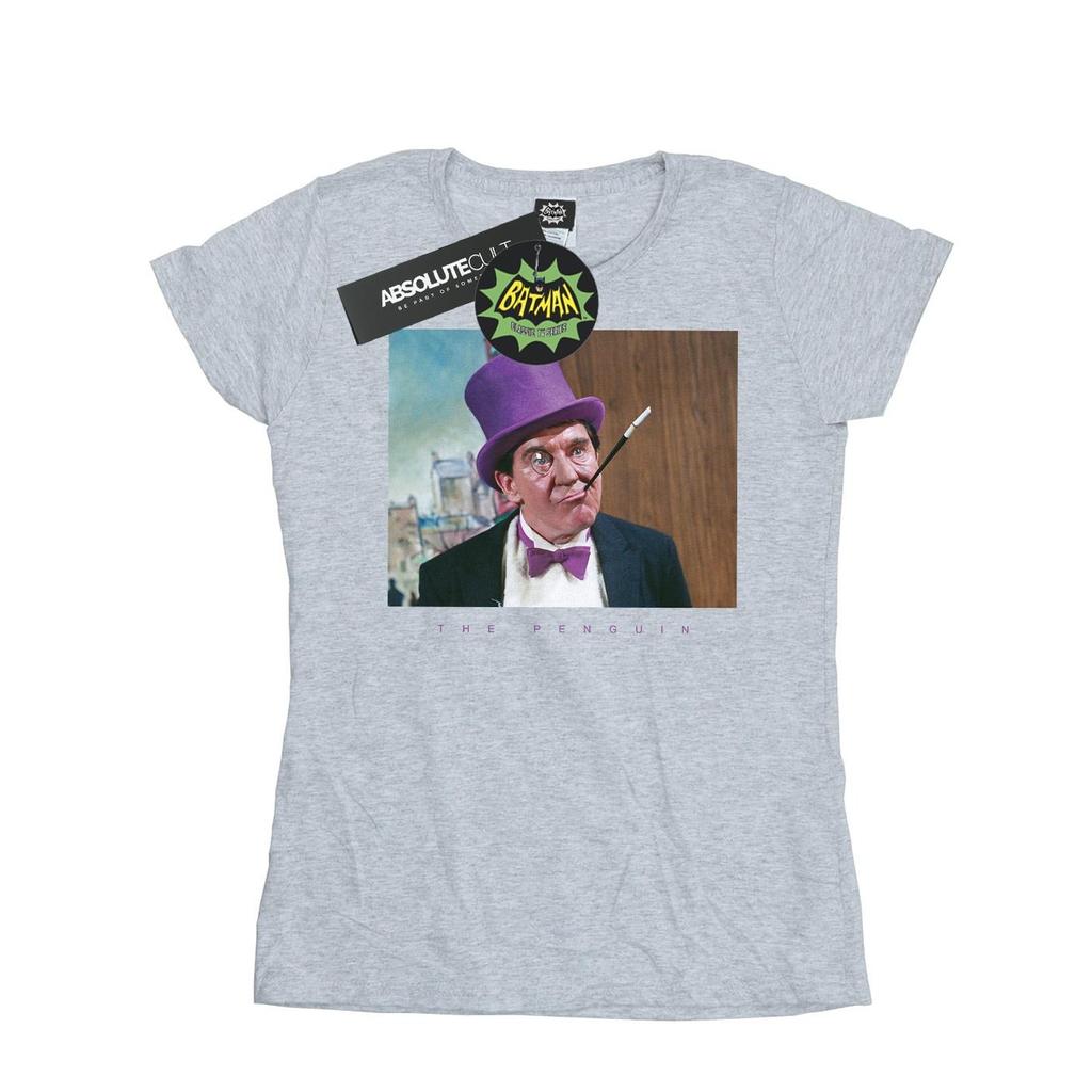 DC Comics Womens/Ladies Batman TV Series The Penguin Photograph Cotton T-Shirt
