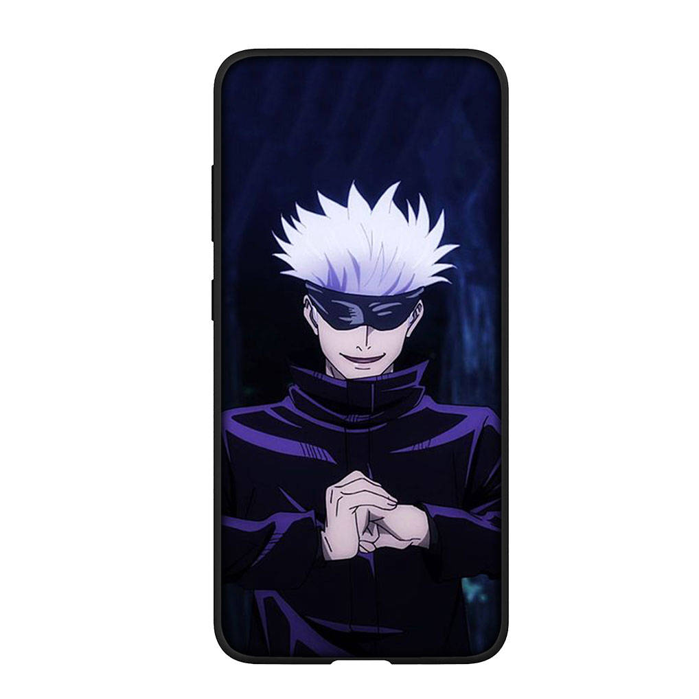 Для Samsung Galaxy S24 S23 iPhone 16 15 14 Xiaomi Redmi Note 13 12 11 10 Plus 9 Pro Max X XR чехол для телефона Jujutsu Kaisen Gojo Satoru Cartoon OPPO Huawei