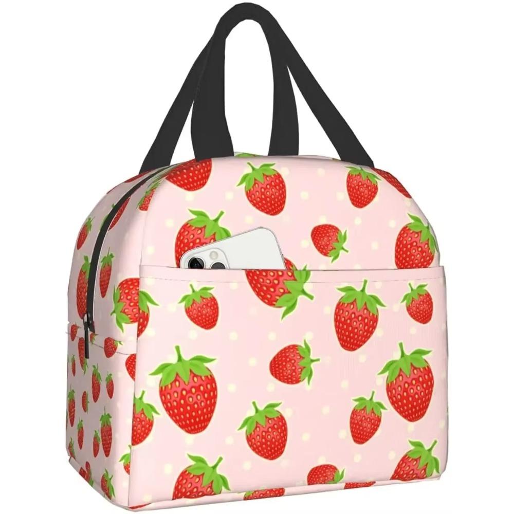 Симпатичная сумка для ланча, контейнеры для ланча, термос для горячей еды, ланч-бокс для девочек-подростков, школьных, рабочих, туристических, пикниковых сумок-бенто