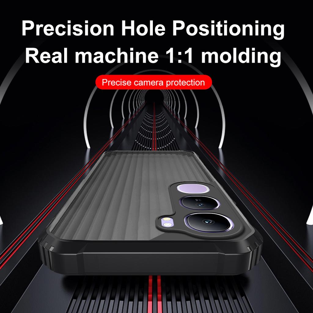 Броневой противоударный чехол для телефона для Vivo V60 V50 V40 Lite V30 Pro V29 V27 V25 V23 V50E V25E Защитная крышка с жесткой задней панелью