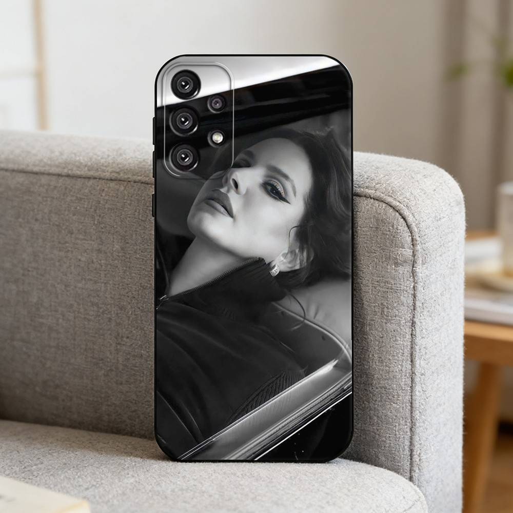 L-Lana Del R-Rey Чехол для телефона Samsung S25,S24,S21,S22,S23,S30,Ultra,S20,Plus,Fe,Note,10,9,5G Черный чехол