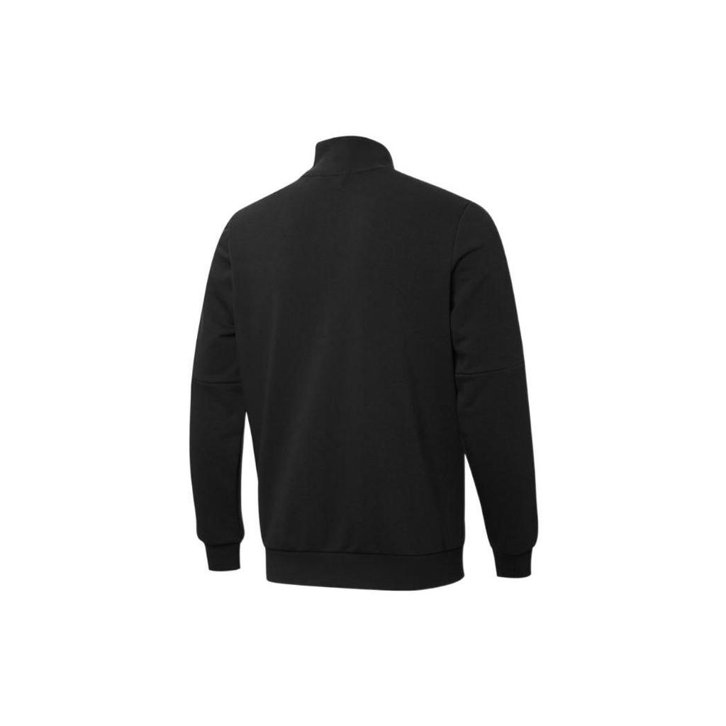 Puma Solid Color Letter Logo Track Jacket Men Jackets Black 671981-01