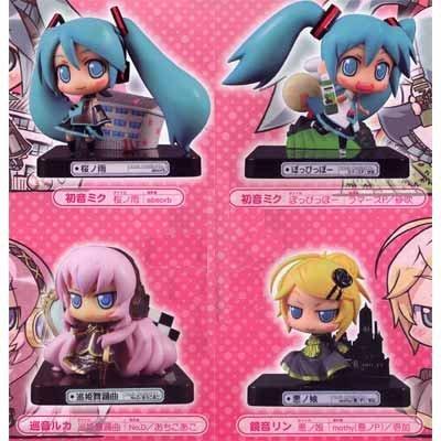 SEGA VOCALOID Hatsune Miku Виньетюм Милый Набор из 4