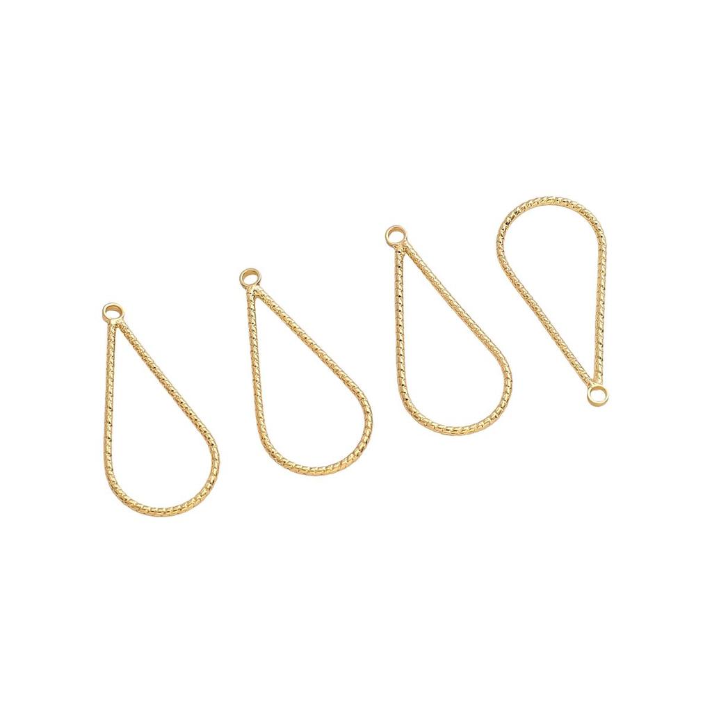 Медный круглый треугольный геометрический очаровательный кулон для изготовления ювелирных изделий своими руками, серьги, браслет, ожерелье, аксессуары