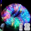 LED Solar Tube Lights: Outdoor Waterproof String & Decorative Holiday Lights for Camping & Atmosphere
