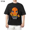 2026 Pokemon Tshirt for Children Pikachu Gengar Mew Shortsleeved Shirt for Boys Pokemon