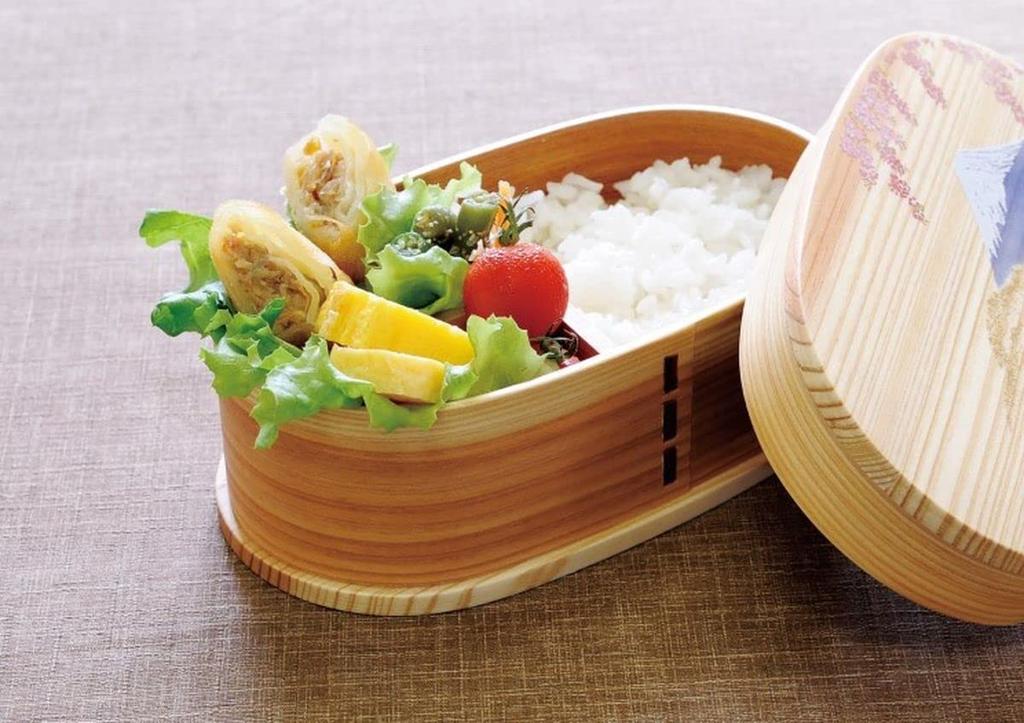Wooden Lunch 18cm X X Urethane with Current Model J-kitchens Humidity-Controlling Box, 13.5cm 6.8cm, 700ml, Maki-e Finish,