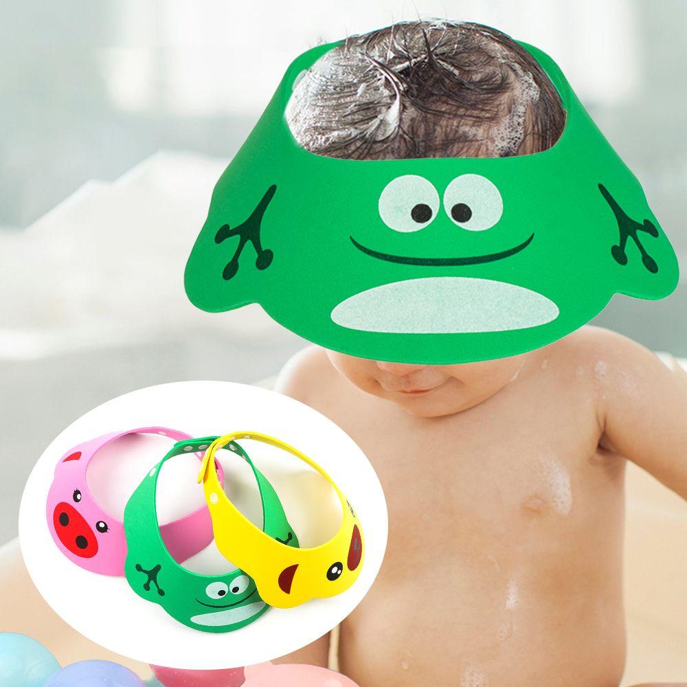 Eye Protection Waterproof Portable Shampoo Cap Wash Hair Shield Bath Visor Baby Shower Hat